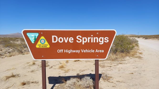 Dove Springs Sign