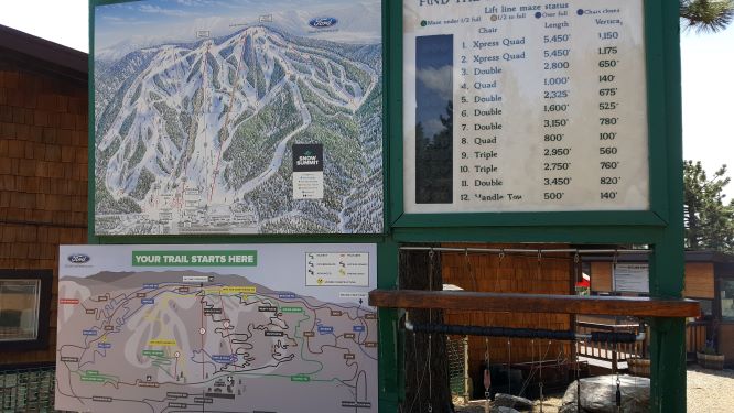 Big Bear Snow Summit Map