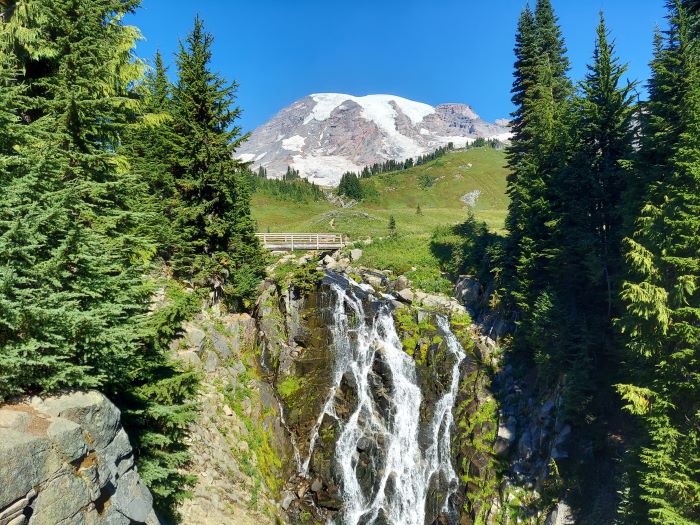 Mount Rainer Waterfall