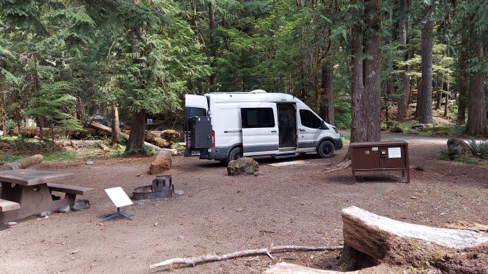 Olympic National Park Campsite