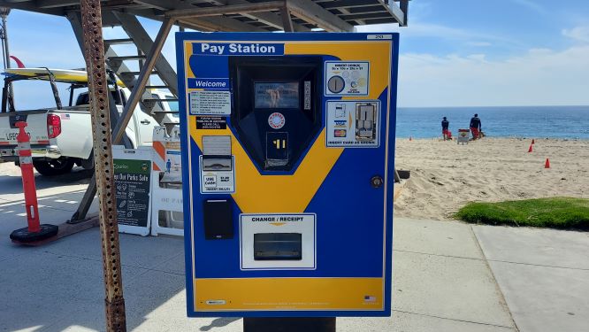 Aliso Beach Parking Pay Station
